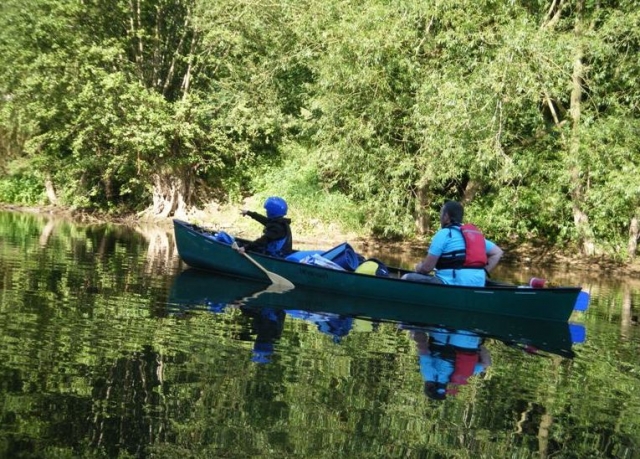 En el río vidrioso 